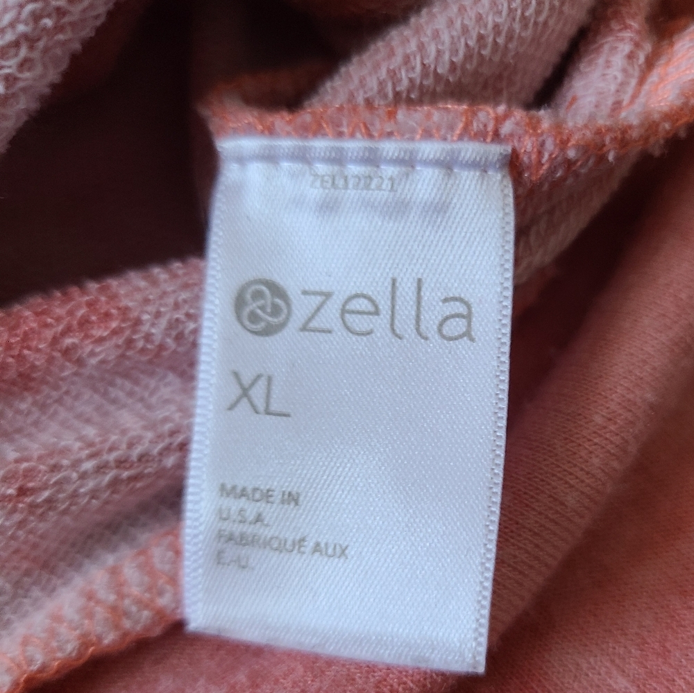 ZELLA| PEACH TIE-DYE SWEATSHIRT - Picture 11 of 17